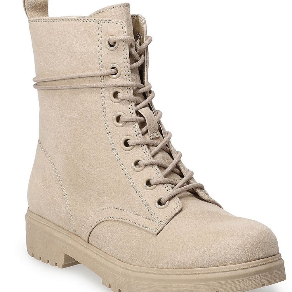 Tan Combat Boots